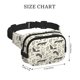 thumbnail image 4 of Easygdp Vintage Moon Fox Fanny Packs para Mujeres y Hombres, Bolsa de Cinturón, Bolsos de Cruz para Trabajo/Correr/Senderismo, 4 of 9