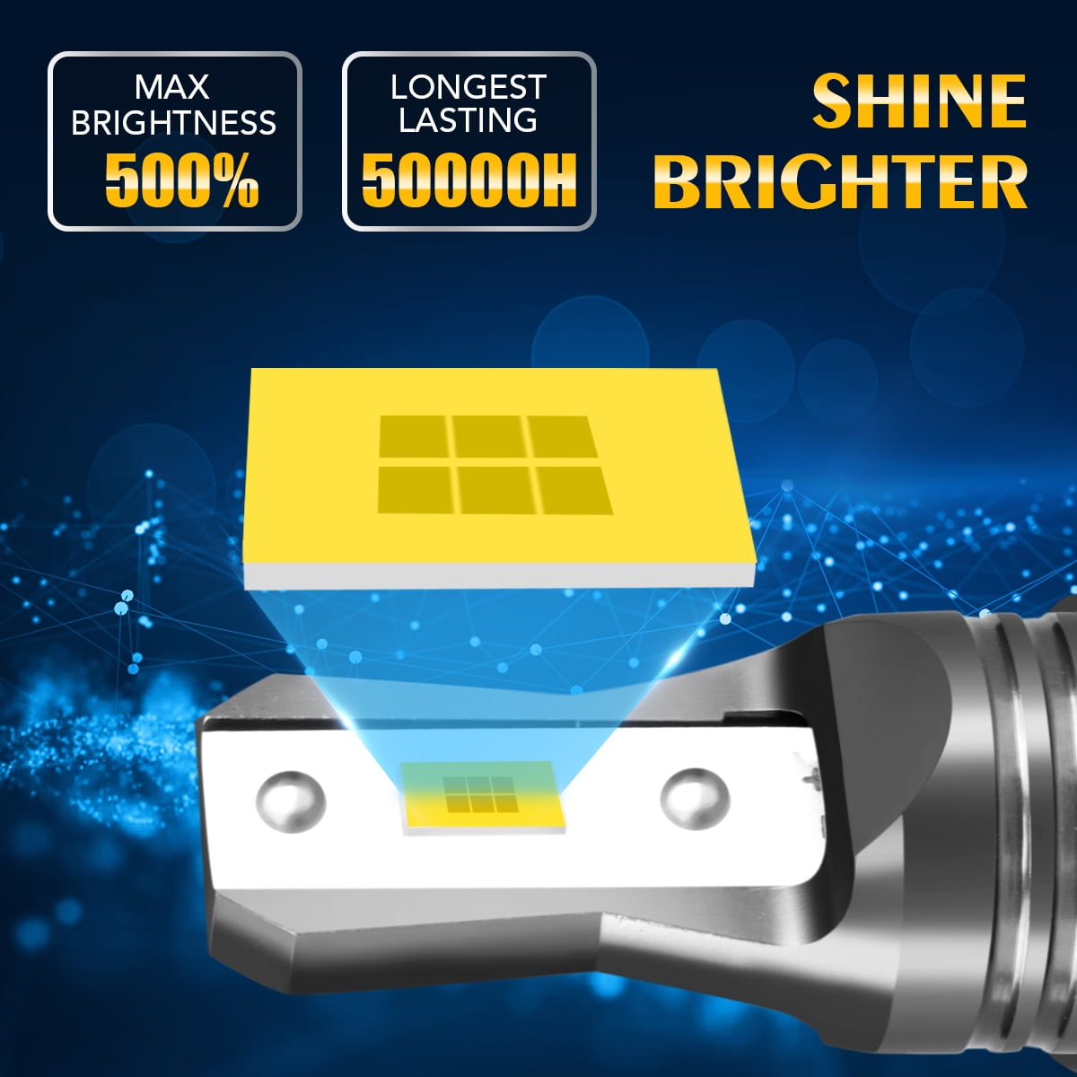 6000k Front HID Headlight Bulb Fog Light for Infiniti JX35 2013 Low &High Beam Stock Qty 2