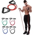thumbnail image 1 of ZHAOCHENG Bandas de ejercicio, equipo de Fitness, cuerda de tracción para Yoga, bandas elásticas de resistencia, tubo de ejercicio expansor (amarillo), 1 of 5