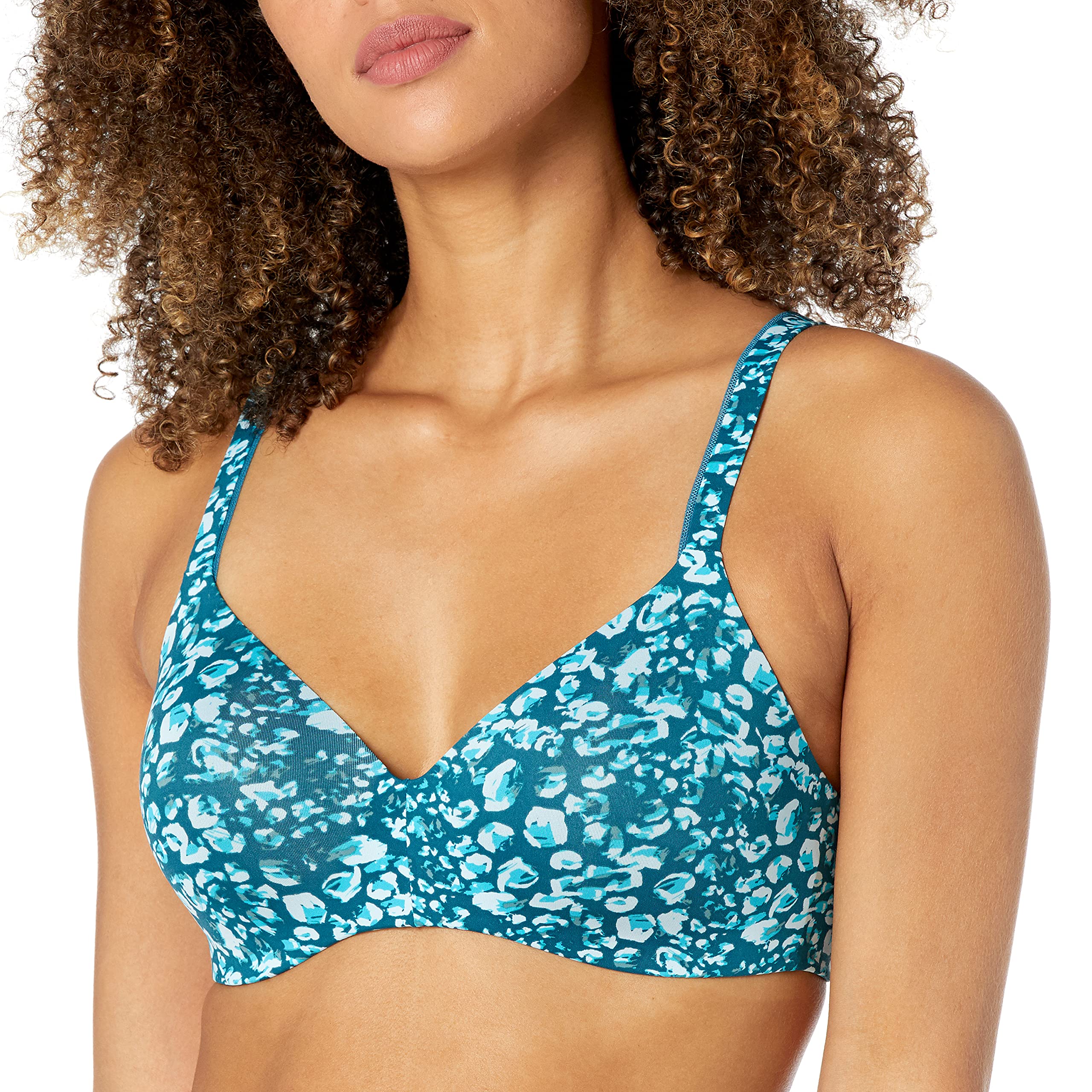Hanes Womens ComfortBlend T-Shirt Bra - Wirefree, Lightly Lined, Convertible Straps, Moisture Wicking