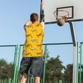 thumbnail image 5 of Sikiie Leopard Print Basketball Jersey Reversible Men's Mesh Athletic Sports Shirts Training Practice S-4XLLarge, 5 of 6