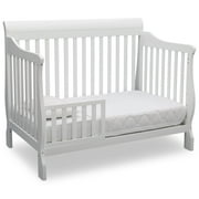 Delta Children Canton 4-in-1 Convertible Crib, Bianca White