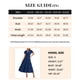 thumbnail image 5 of Vestido PRETTYGARDEN para mujer, midi, cuello en V, cuello en V, volantes y bolsillos, 5 of 8