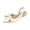White, variant on Women's Slingback Flats,Closed Pointed Toe Low Block Chunky Heel with Bow Dress Slip On Flats Shoes,Casual for Work Wedding Daily Black 42
