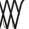 thumbnail image 3 of 18 Inch Wall Mounted Lamp, Extendable Accordion Arm, Iron, Antique Black, Saltoro Sherpi, 3 of 5
