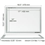 Artograph Featherweight Adjustable Brightness Light Pad, 12 x 17