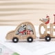 thumbnail image 4 of Christmas Decorations Wooden Crafts Shopping Malls Christmas Decorations Snowman Decorations, 4 of 5