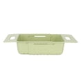 thumbnail image 1 of Draining Rack  Draining Rack Dishes  Draining Storage Rack  Sink Draining Rack  Stretchable Vegetables Basket Stretchable Draining Rack Dishes Fruits Vegetables Storage Basket Home, 1 of 8