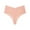 Pink, variant on HVOBTTY High Waisted Soft Underwear for Women, Womens Underwear, Women's Low Waisted Adhesive Belt Invisible Seamless T-thong Thong Briefs Orange, L