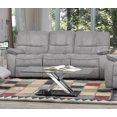 thumbnail image 1 of Brassex Inc Edmonton Recliner Sofa, Grey, 1 of 2