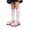Pink, variant on ibiyuan Mary Jane Shoes Girls Bow Closed Toe Heel Flats Dress Shoes Platform Loafers School Uniform Shoes