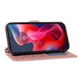 thumbnail image 4 of Motorola MOTO G34 Phone Case , Wallet Flip Cover Adjustable Crossbody Lanyard Magnetic Card Slots, 4 of 5