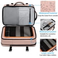 thumbnail image 3 of Mochila de viaje BANGE 35L para mujer con puerto de carga USB, 3 of 8