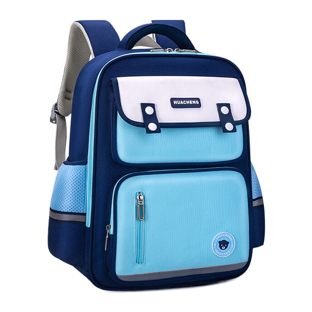 Boys Waterproof Backpack Spine Protection School Bag Girls Laptop Large Capacity
