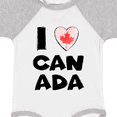 thumbnail image 4 of Inktastic I Love Canada Heart with Maple Leaf Boys or Girls Baby Bodysuit, 4 of 5
