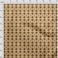 thumbnail image 4 of oneOone Polyester Lycra Gamboge Yellow Fabric Asian Ikat Craft Projects Decor Fabric Printed By The Yard 56 Inch Wide, 4 of 4