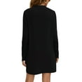 thumbnail image 5 of hirigin Women Knit Cardigan with Lace Flower Patchwork Sleeve, Solid Color Single Breasted Spring Clothing, 5 of 6