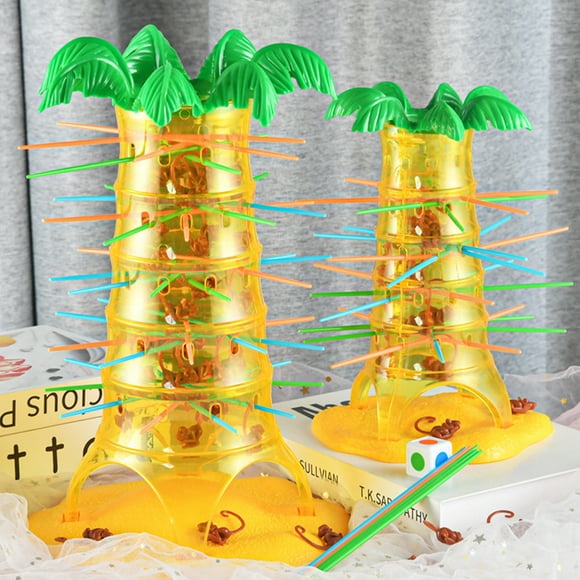 Alician Monkey Climbing Tree Toy Falling Monkey Board Game Funny Interactive Toys For Children Gifts Party Favor