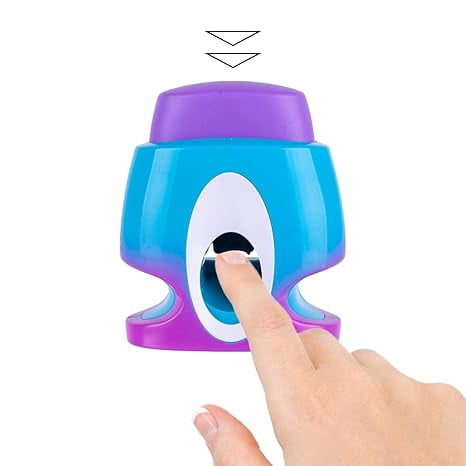 Reusable Nail Art Stamper Kit with 5 Design Plates & 125 Nail Stickers