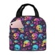 thumbnail image 1 of Balery mushroom Skull star Bolsa de Almuerzo Aislada – Caja de Almuerzo con Papel de Aluminio Grueso, Mantiene la Comida Fresca por 4 Horas, 1 of 8