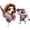 e, variant on Dog Costume Halloween Pet Dog Cowboy Rider Costume Christmas Dogs Cats Suit Outfit Knight Style with Doll and Hat Adjustable Puppy Funny Cosplay Clothes Clothing Dog Dress Up Apparel Cost