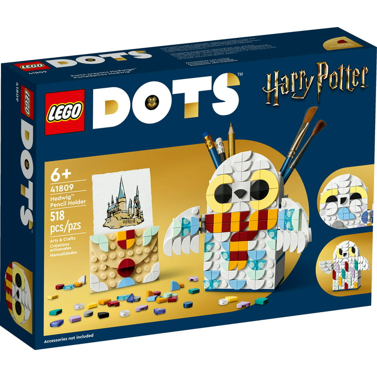 LEGO DOTS 41809 Hedwig Pencil Holder Harry Potter Owl Desk
