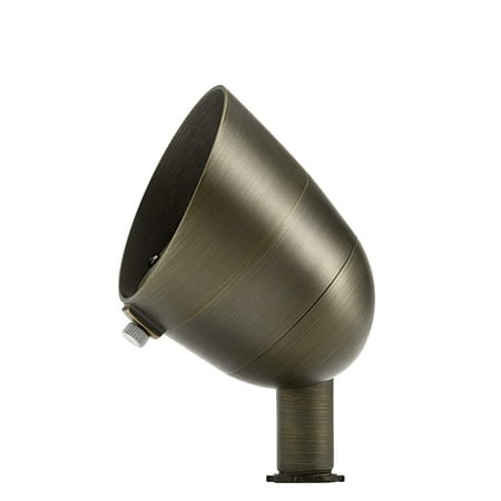 

Kichler 1615627 1 Light 3-1/4 Wide Integrated Led Outdoor Single Head Flood Light - Brass