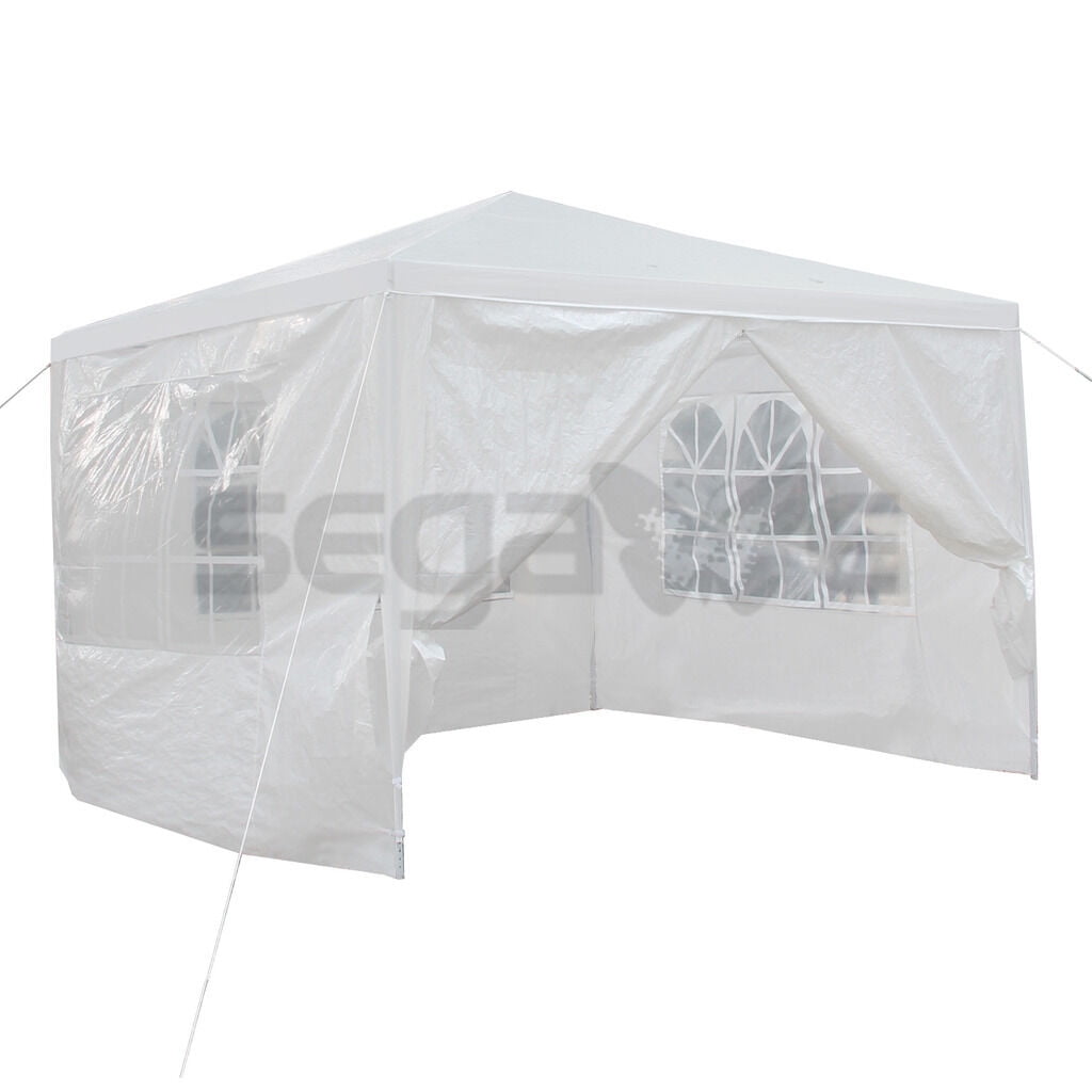 HEAVY DUTY 10X15 Ez Pop Up Canopy Patio Party Weeding Marquee Tent W/N Walls 