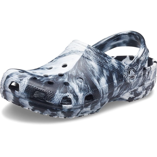 Zuecos Clásicos Crocs con Efecto Marmolado y Tie-Dye 103, Hombre 4 Mujer 6