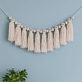 thumbnail image 3 of Halloween Wall Hanging Decor, Hand-Woven Tassel Banner for Bedroom, Bohemian Style Tapestry, Boho Wall Art for Seasonal Home Party Decorations Indoor, 3 of 4