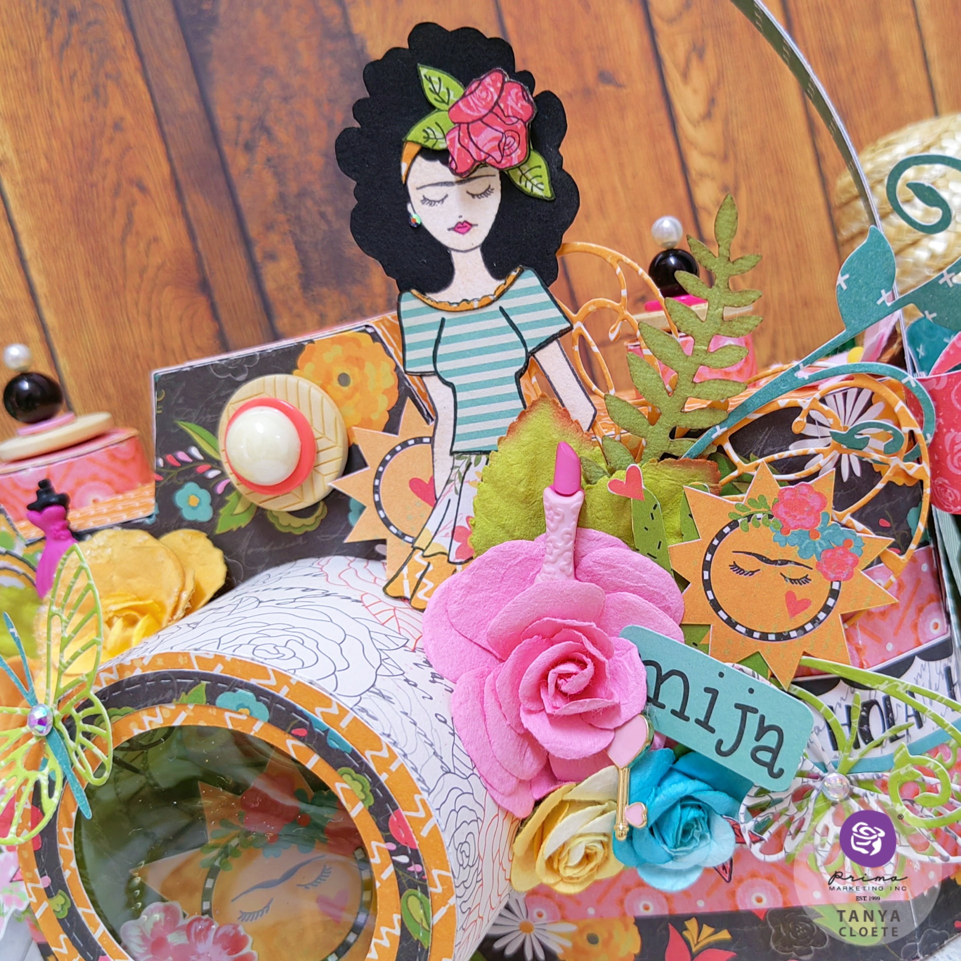 Prima Marketing Double-Sided Paper Pad 12"X12" 24/Pkg-Julie Nutting Solecito, 6 Designs/4 Each