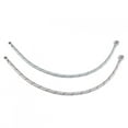 thumbnail image 2 of 2Pcs Stainless Steel Faucet Connector Flexible Water Supply Line Hoses Hot Cold(EU G3/8"), 2 of 9