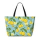 thumbnail image 2 of Fotbe Lemon Bolsa de Viaje para Playa - Resistente al Agua, Bolsa Tote de Gran Capacidad y Ligera con 7 Bolsillos para Mujeres y Hombres, 2 of 7