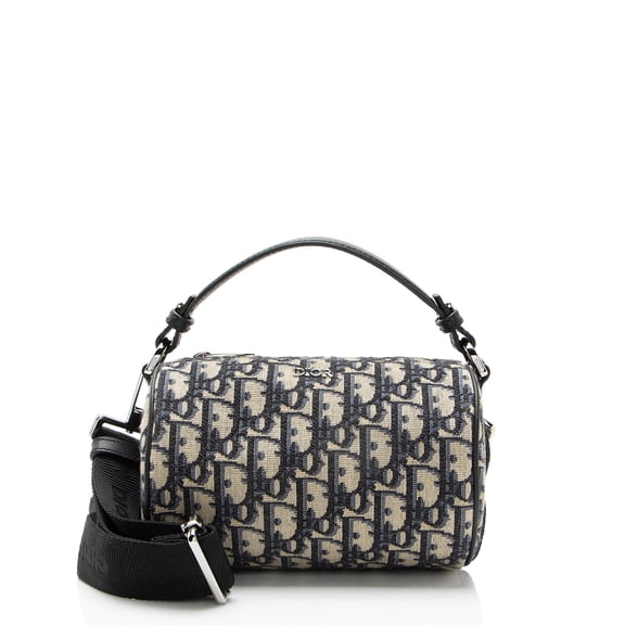 Pre-Owned Dior Oblique Roller Mini Shoulder Bag