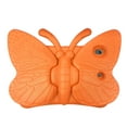 thumbnail image 6 of iPad 10.2 Case (9th/8th/7th Generation, 2021/2020/2019 Release), Kids Friendly Shockproof Butterfly Wing Kickstand Rugged Light Weight EVA Protective Cover, Orange, 6 of 6