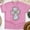 Azalea, variant on Women's Short Sleeve Graphic T-Shirt, John 3:16 Blue Floral Cross Bow, Black, Size M