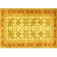thumbnail image 1 of Ahgly Company Indoor Rectangle Oriental Yellow Traditional Area Rugs, 2' x 4', 1 of 4
