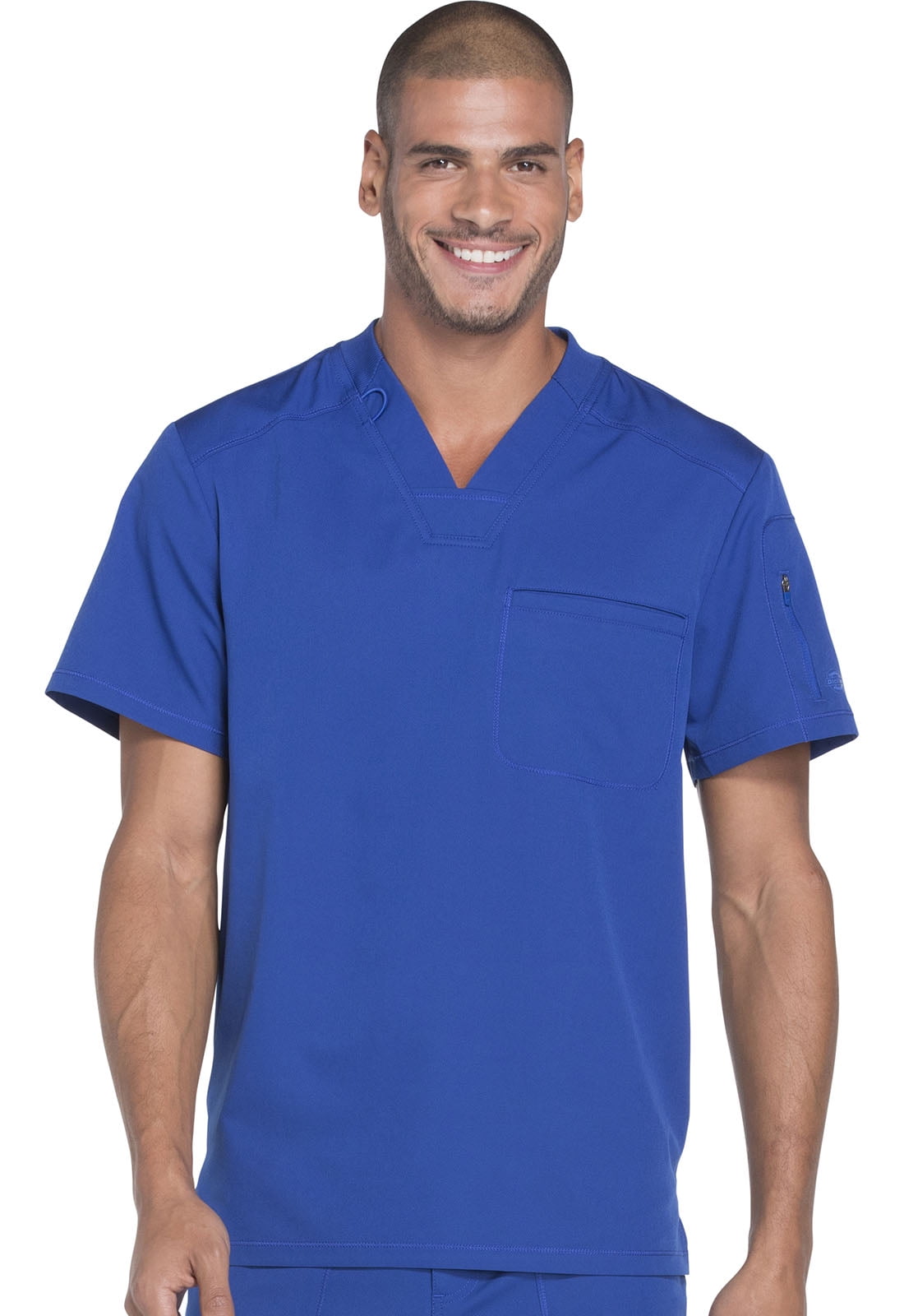 Galaxy Blue Cherokee Scrubs Luxe V Neck Top 1845 GABV Tops
