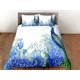 thumbnail image 3 of Ropa de cama blanca azul pavo real decoración estética juego de cama completo, funda nórdica de lujo, 3 of 4