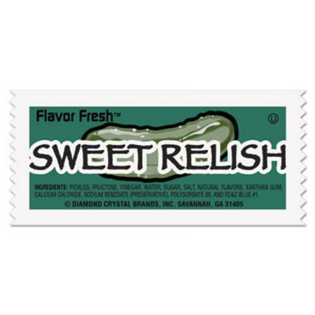 Diamond Crystal Brands 76019 Flavor Fresh Relish Packets, .317oz Packet, 200/carton