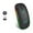 Black, variant on 1Pcs Gaming Mouse - 2.4G Wireless Rechargeable Mouse, 1600DPI Optical Sensor, 3-Level DPI Adjustment, Silent Click, Colorful Backlit for Office Work, PC Laptop