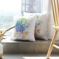 thumbnail image 6 of LALILO Throw Pillow Covers Floral Paisley Trendy Watercolour Cushion Cover 18" x 18", 2 Pack, 6 of 6