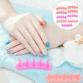 thumbnail image 3 of EeaseCA 9Pcs Plastic Nail Practice Stand Nail Tip Art Display Stand Holder Manicure Tool, 3 of 7
