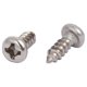 thumbnail image 2 of Tornillos autorroscantes de cabeza redonda Phillips de acero inoxidable 304 M3x8mm 150 piezas, 2 of 3