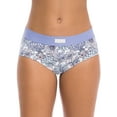 thumbnail image 2 of Kindly Yours Women's Cotton Hipster Panties, 3-Pack, 2 of 7