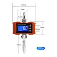 thumbnail image 4 of Digital Crane Scale 1000Kg Digital Hanging Scale Industrial Heavy Duty Crane Scale for Farm,Factory,Construction-, 4 of 5