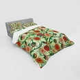 thumbnail image 3 of Ambesonne Floral Bedding Set 3 Pcs, Oriental Inspirations, Twin, Multicolor, 3 of 3