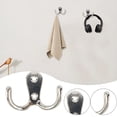 thumbnail image 2 of Dusknt Retro Coat Hook D, Hooks,Double Fork Coat And Hat Hook Wall Mounted Antique Brass Wall Hook Practical Rural Hook Suitable for Jackets Scarves Bags Towels Keys Hats Cups Hats, 2 of 4