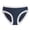 Dark Blue, variant on Womens Cotton Underwear Lace Brazilian Panties Soft Breathable Cotton Bikini for Ladies