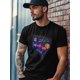 thumbnail image 4 of Mens T-Shirts,Planet Starry Sky Short Sleeve T Shirts for Men Crew Neck Tees,Loose Fit Casual Men's T-Shirts for Teens Boys, 4 of 7